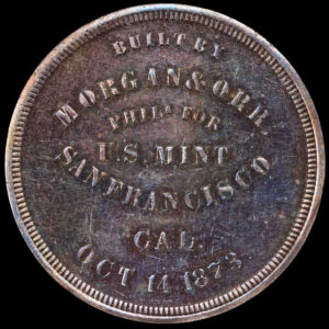 San Francisco Mint Coining Press