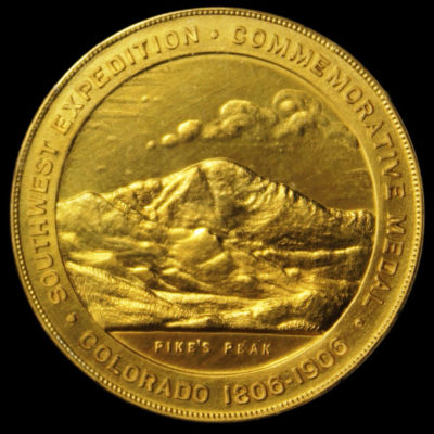 Pike’s Peak Southwest Centennial Exposition Official Medal
