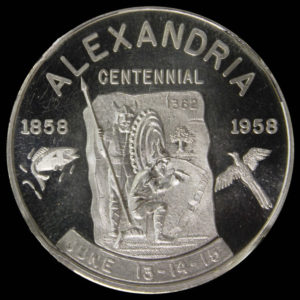 1958 Minnesota Statehood Centennial Alexandria SCD