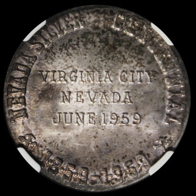 1959 Nevada Silver Centennial SCD