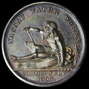 1859 Nassau Water Works Silver SCD