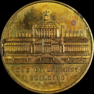 Alaska-Yukon-Pacific Exposition Mint Obverse / Government Building