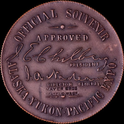 Alaska-Yukon-Pacific Exposition Seward Official Souvenir