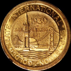 Golden Gate International Exposition Pledge of Allegiance / Textured Seal