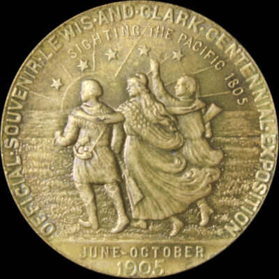 Lewis and Clark Centennial Exposition Official Medal