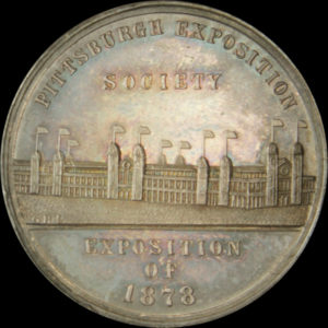 1878 Pittsburgh Exposition Official Medal