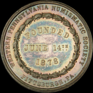 1878 Pittsburgh Exposition Official Medal