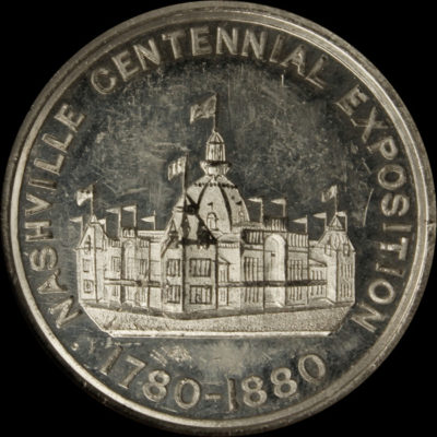 1880 Nashville Centennial Exposition Official Medal