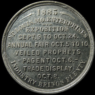St. Louis Enterprises Exposition Official Medal