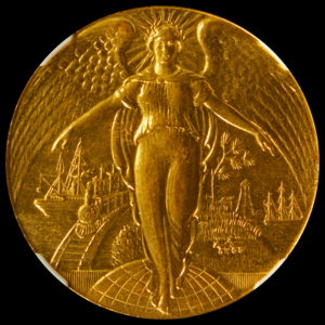 HK-294 South Carolina Exposition Official Medal