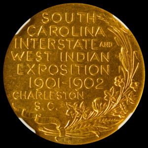 HK-294 South Carolina Exposition Official Medal
