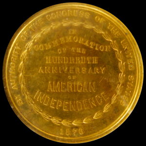 HK-22 1876 U.S. Centennial Exposition Official SCD