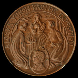 HK-355 Alaska-Yukon-Pacific Exposition Official Medal