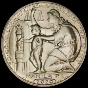 2020 ALUMINUM Wilson Dollar 100 Year Anniversary Medal