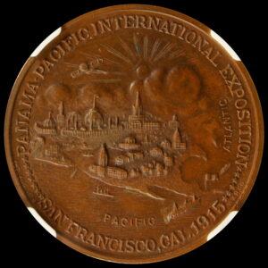HK-421 1915 Panama-Pacific International Exposition Glory to America SCD