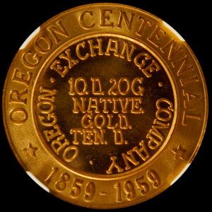 HK-573 1959 Oregon Statehood Centennial – Oregon Beaver SCD