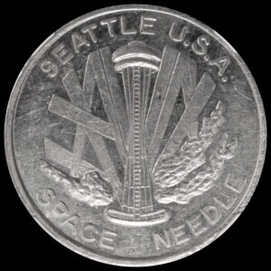 1962 Seattle Space Needle / Good Luck SCD