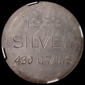HK-821 1933 Silver Pedley-Ryan Sterling Investment Company SCD