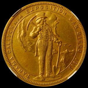 HK-428 Panama-California Exposition 1915 Official Medal