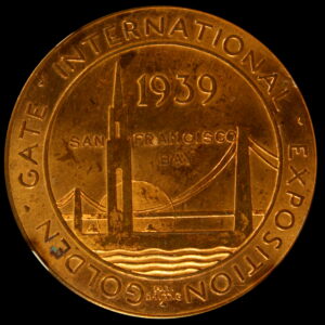 HK-481 1939 Golden Gate International Exposition Official SCD – Waves Variety