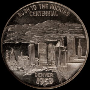 HK-545 1959 Colorado “Rush to the Rockies” Denver Centennial SCD