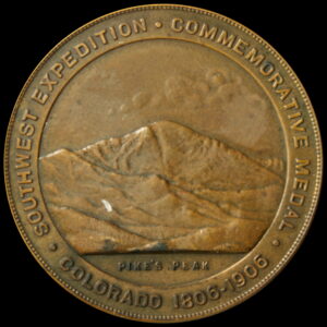HK-338 1909 Pike’s Peak Southwest Expedition SCD – Bronze
