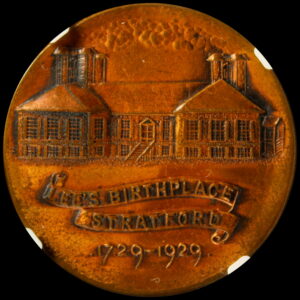 HK-773 1929 Robert E. Lee Birthplace Centennial with date SCD