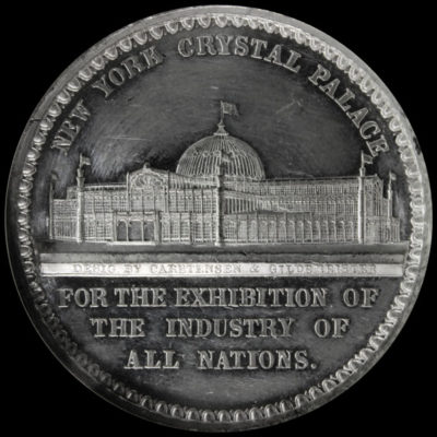 New York Crystal Palace Official Medal