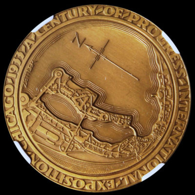 Century of Progress Exposition Official Medal