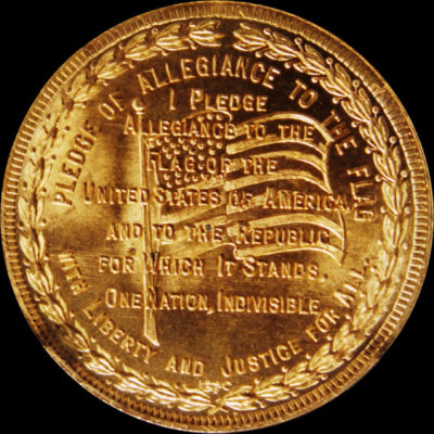 Golden Gate International Exposition Pledge of Allegiance / Textured Seal