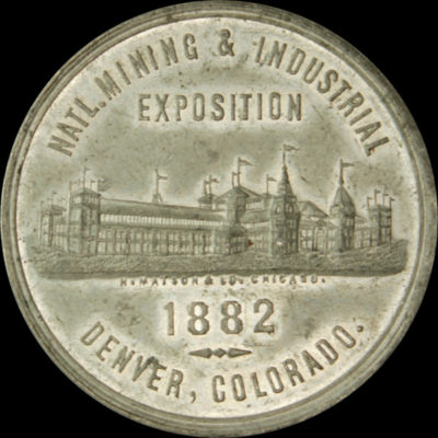 National Mining & Industrial Exposition Official Medal