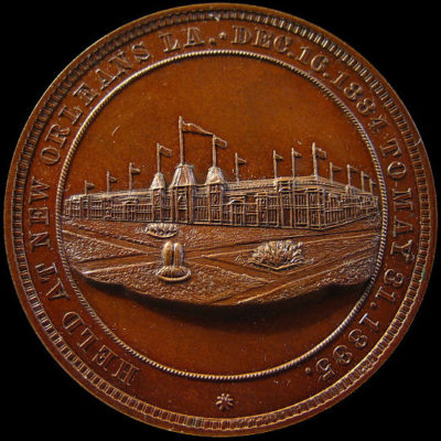 World’s Industrial and Cotton Centennial Exposition Official Medal