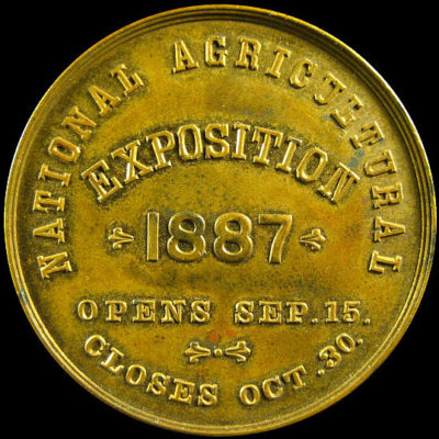 National Agricultural Exposition Official Medal