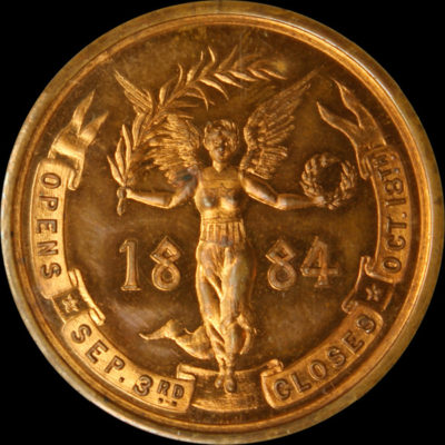 1884 St. Louis Exposition Official Medal