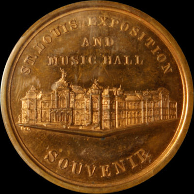 1884 St. Louis Exposition Official Medal
