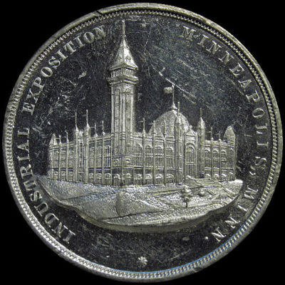 1886 Minneapolis Industrial Exposition Official Medal