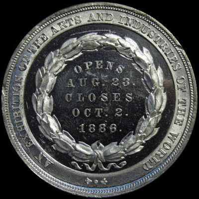 1886 Minneapolis Industrial Exposition Official Medal