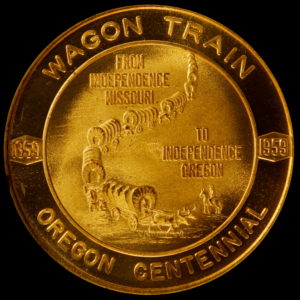 HK-559 1959 Oregon Statehood Centennial – Independence Wagon Train SCD