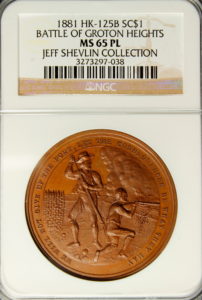 HK-125B 1881 Battle of Groton Heights SCD