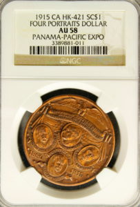 HK-421 1915 PPIE Glory to America SCD