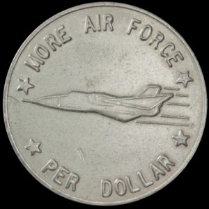 HK-749 VARIETY 1958 Conviar More Air Force Per Dollar SCD