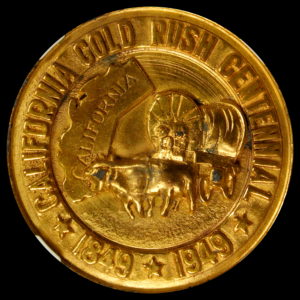 HK-501 1949 California Gold Rush Centennial SCD