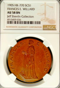 HK-770 1905 Frances E. Willard SCD
