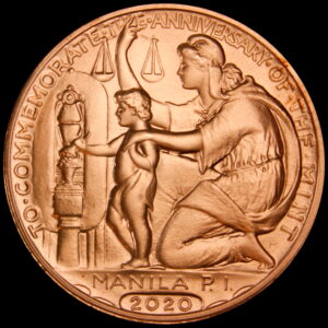 2020 COPPER Wilson Dollar 100 Year Anniversary Medal