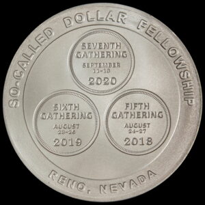 Fellowship Gathering 2020 Wilson Dollar Reverse – Silver Select Gold-Plated