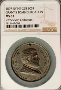 HK-278 1897 Grants Tomb Dedication SCD