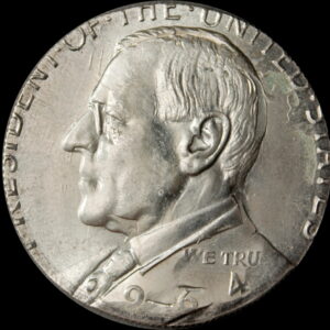 2020 Wilson Dollar over-struck on a 64 Kennedy Silver Half Dollar