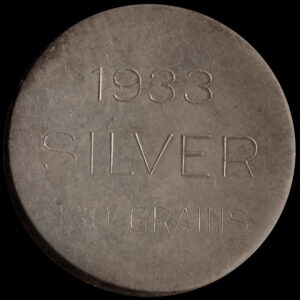 HK-827 1933 Silver Pedley-Ryan Robbins on the Corner SCD