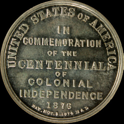 Centennial Declaration of Independence three seated one standing / Commemoration