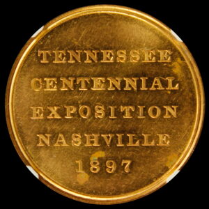 HK-274 1897 Tennessee Centennial Exposition Official SCD